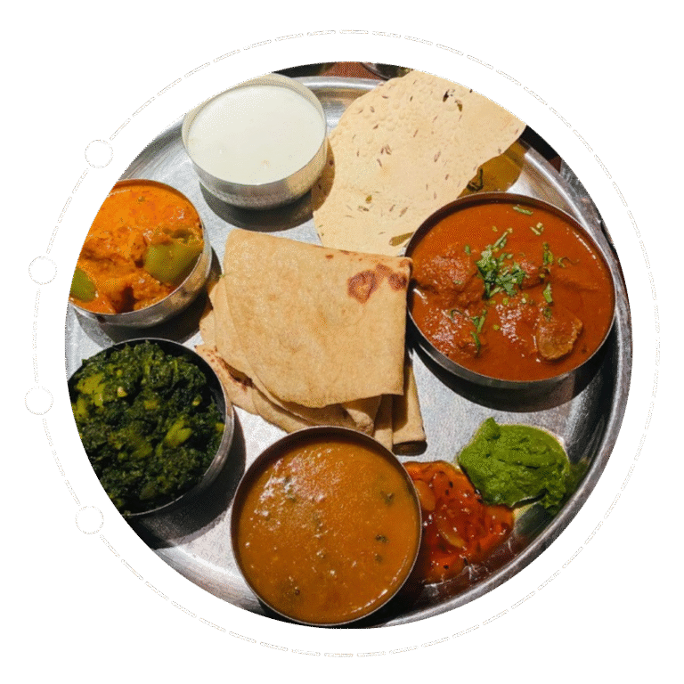 chicken curry thali 2